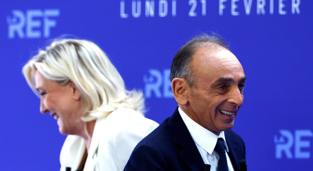 Marine Le Pen Eric Zemmour